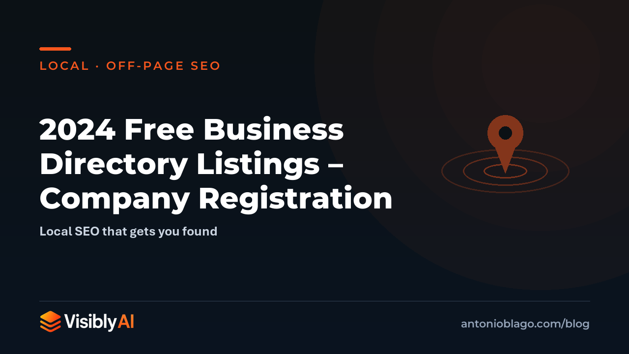 2024 Free Business Directory Listings – Company Registration