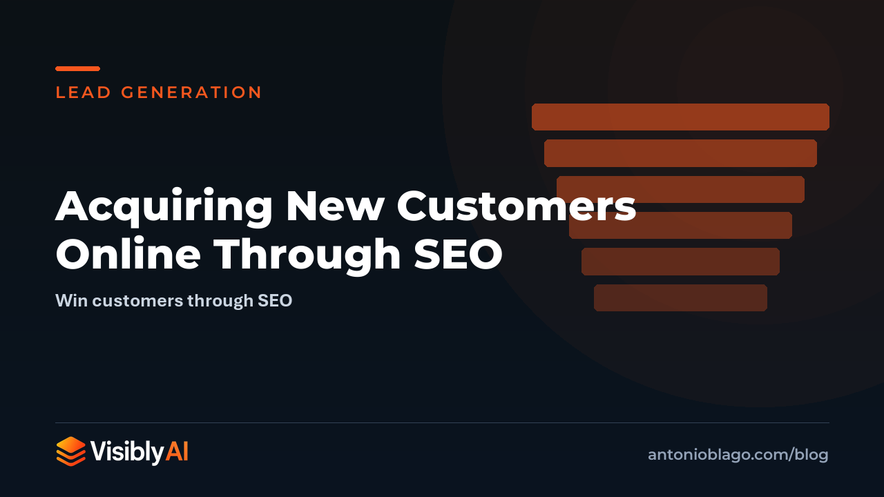 Acquiring New Customers Online Through SEO