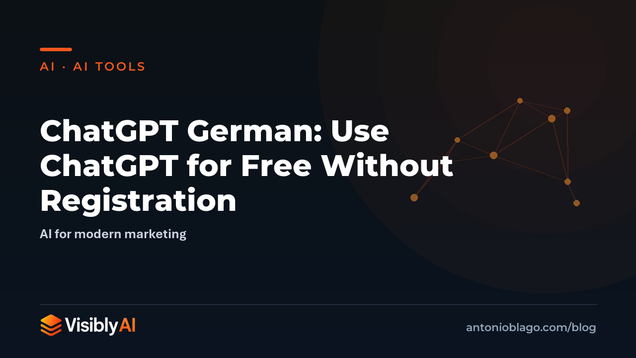 ChatGPT German: Use ChatGPT for Free Without Registration