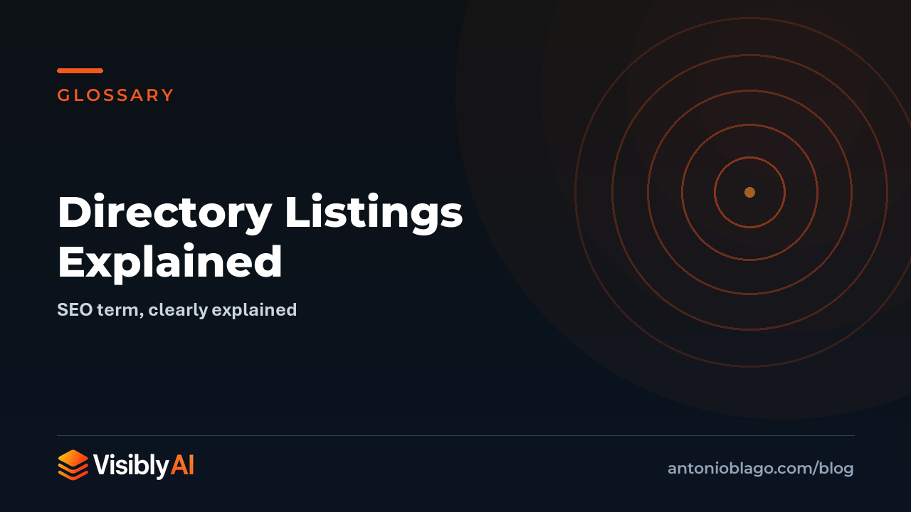 Directory Listings Explained