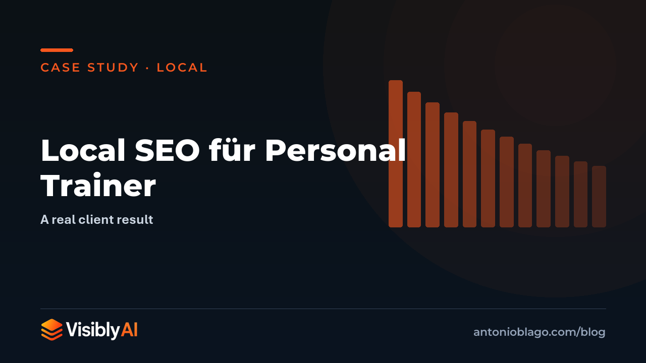 Local SEO für Personal Trainer