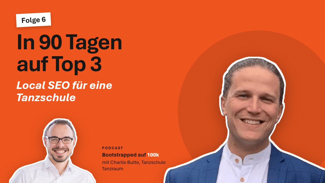 Lokale Suchmaschinenoptimierung: Von Seite 5 auf Top 3