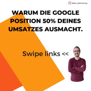 Google Rank Umsatz 1