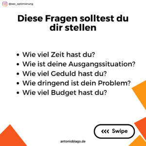 Wie lange dauert SEO