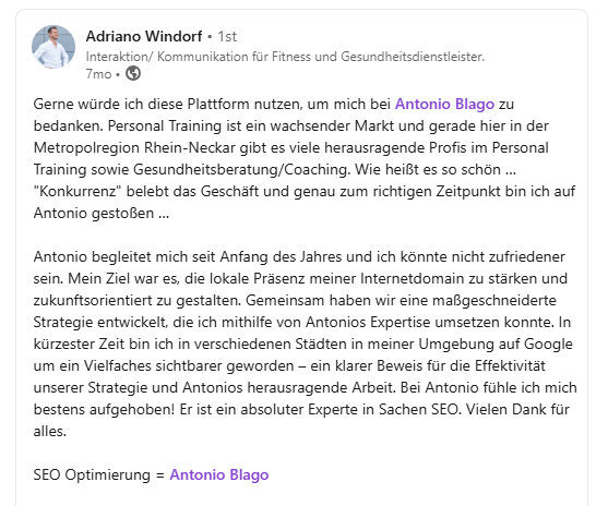 Linkedin Post Adriano Windorf Linkedin Post Adriano Windorf